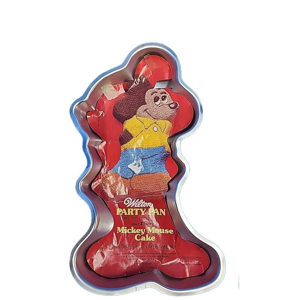 WILTON Disney Mickey Mouse Cake Baking Pan Mold -‎ Vintage Retro